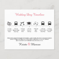 Icon Wedding Timeline Program