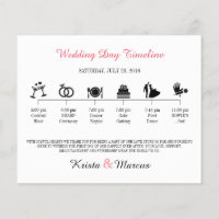 Icon Wedding Timeline Program