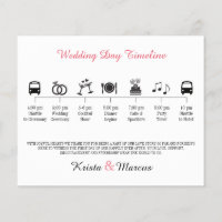 Icon Wedding Timeline Program