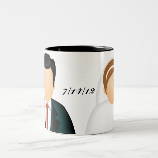 Icon Wedding Two-Tone Coffee Mug