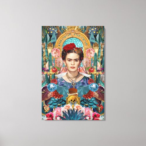 icone_mexicaine_frida_kahlo  canvas print