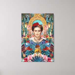 icone-mexicaine-frida-kahlo  canvas print