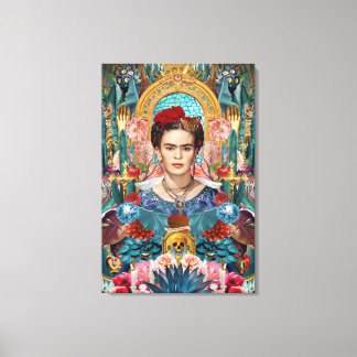 icone-mexicaine-frida-kahlo  canvas print