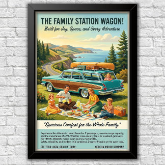 Iconic 1960s Advertising  Poster