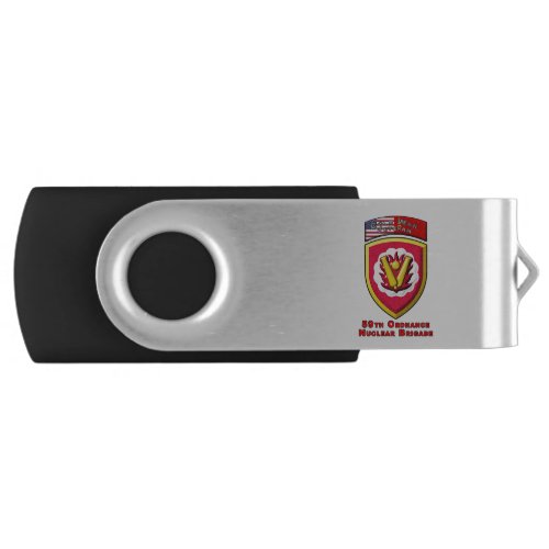 Iconic 59th Ordnance Nuclear Brigade Flash Drive