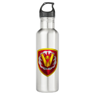 Iconic 59th Ordnance Nuclear Brigade   Stainless Steel Water Bottle
