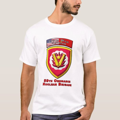 Iconic 59th Ordnance Nuclear Brigade T_Shirt
