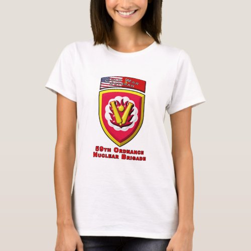 Iconic 59th Ordnance Nuclear Brigade T_Shirt