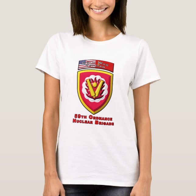 Iconic 59th Ordnance Nuclear Brigade T-Shirt (Front)