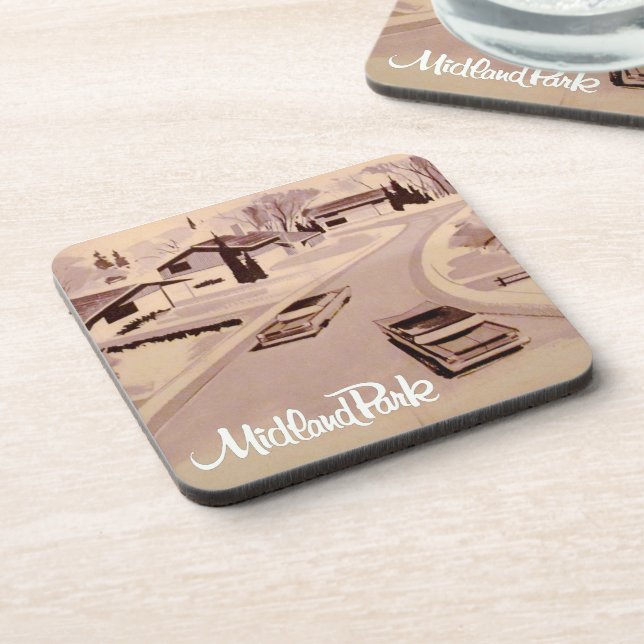 Iconic 60s Mid Century Modern Coaster (Left Side)