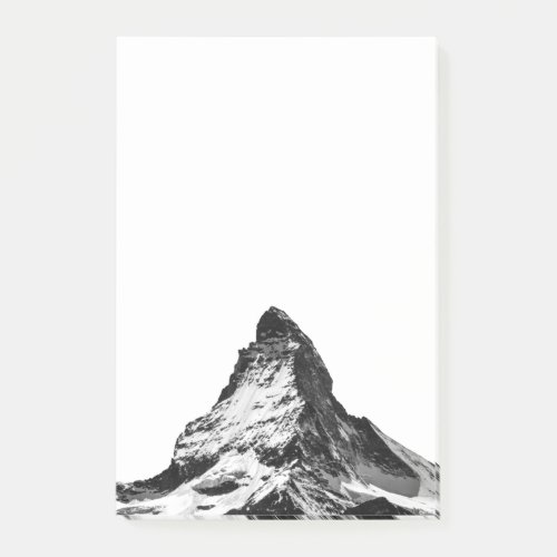 Iconic Alpine Mountain Matterhorn Post_it Notes