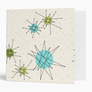 Iconic Atomic Starbursts Binder