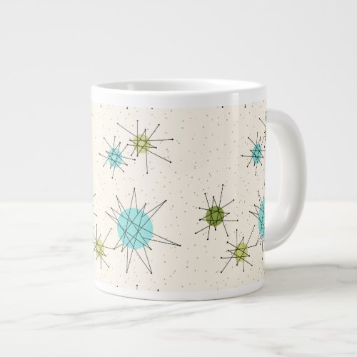 Iconic Atomic Starbursts Jumbo Mug