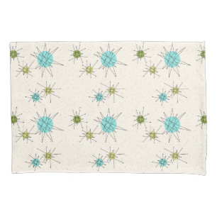 Iconic Atomic Starbursts Pillowcase