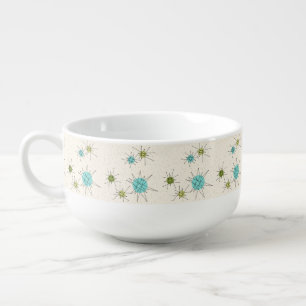 Iconic Atomic Starbursts Soup Mug