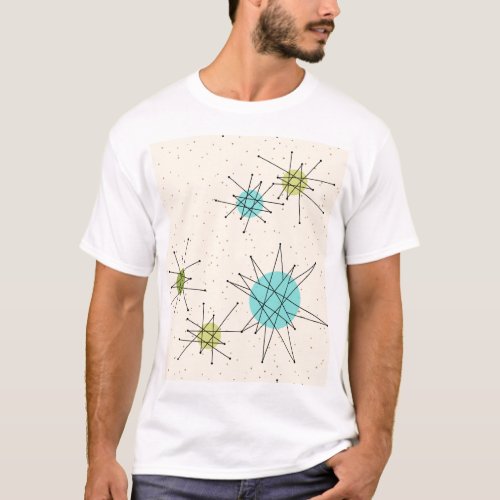 Iconic Atomic Starbursts T_Shirt