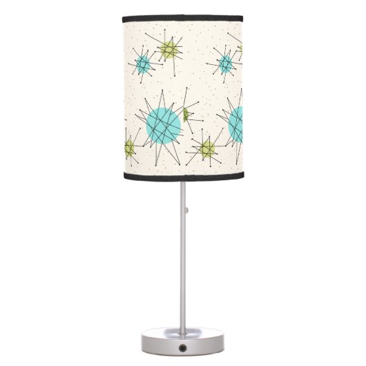Iconic Atomic Starbursts Table Lamp (Back)
