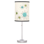 Iconic Atomic Starbursts Table Lamp at Zazzle