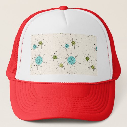Iconic Atomic Starbursts Trucker Hat