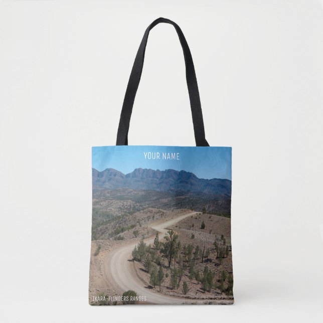 Iconic Australia Outback Landscape 4WD Adventure Tote Bag (Front)