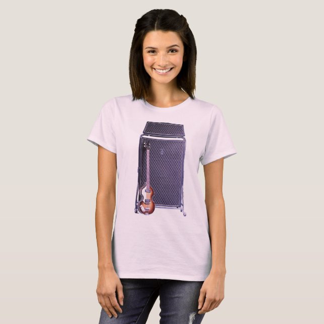 ICONIC BASS GUITAR & AMP T-Shirt (Front Full)