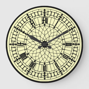 Iconic Big Ben Replica Large Clock
