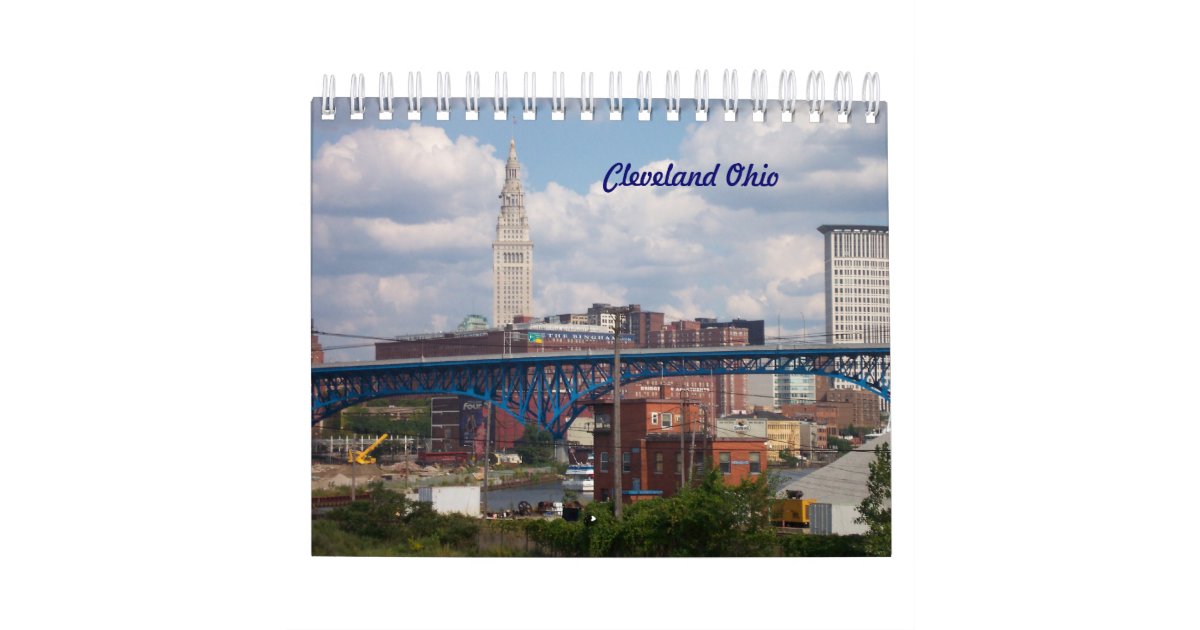 Iconic Cleveland Calendar Zazzle