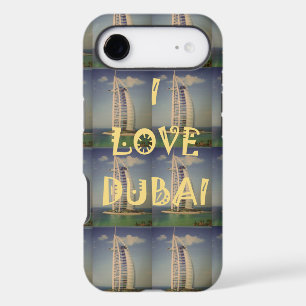 Iconic Dubai: "I Love Dubai" Vector Graphic design iPhone 17 Air Case