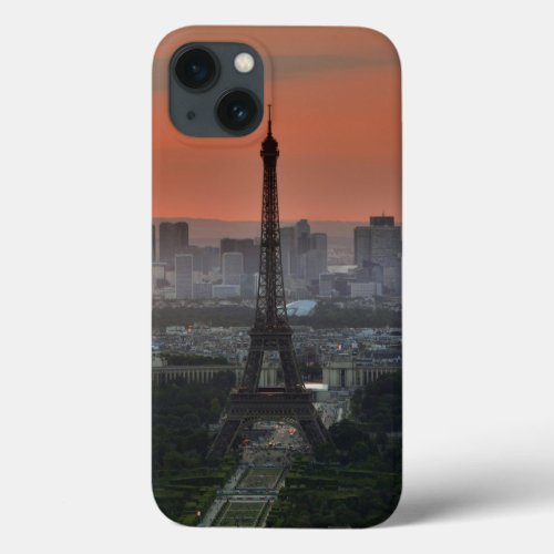 Iconic Eiffel Tower Paris France at Sunset Case_Ma iPhone 13 Case