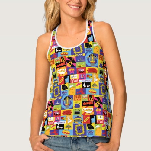 Iconic FRIENDS Pattern 2 Tank Top