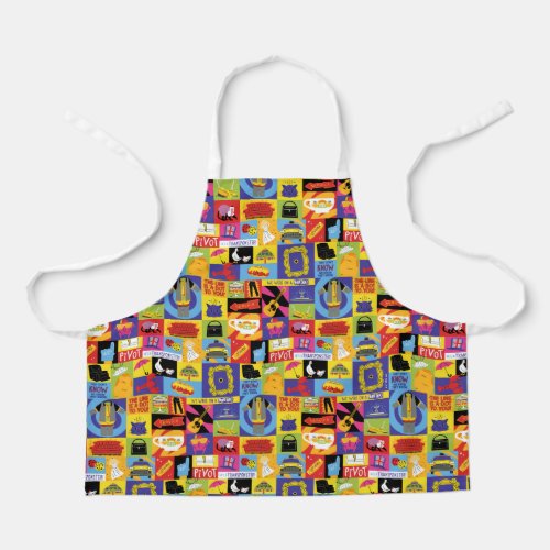 Iconic FRIENDS Pattern Apron