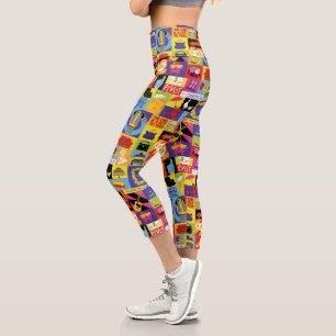 Iconic FRIENDS™ Pattern Capri Leggings