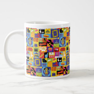Iconic FRIENDS™ Pattern Giant Coffee Mug