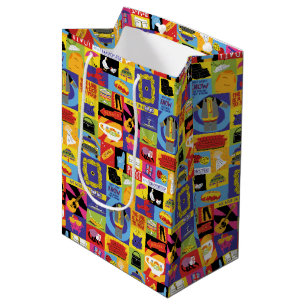 Iconic FRIENDS™ Pattern Medium Gift Bag