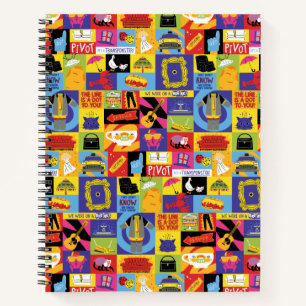 Iconic FRIENDS™ Pattern Notebook