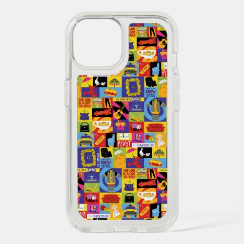 Iconic FRIENDS Pattern iPhone 15 Case