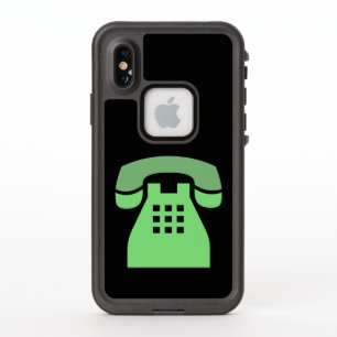 Iconic Green Retro Phone on any Color
