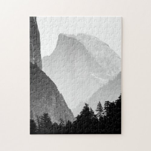 Iconic Half Dome Rock Face  Yosemite Valley Jigsaw Puzzle