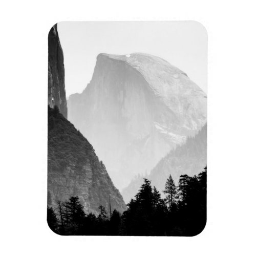 Iconic Half Dome Rock Face  Yosemite Valley Magnet