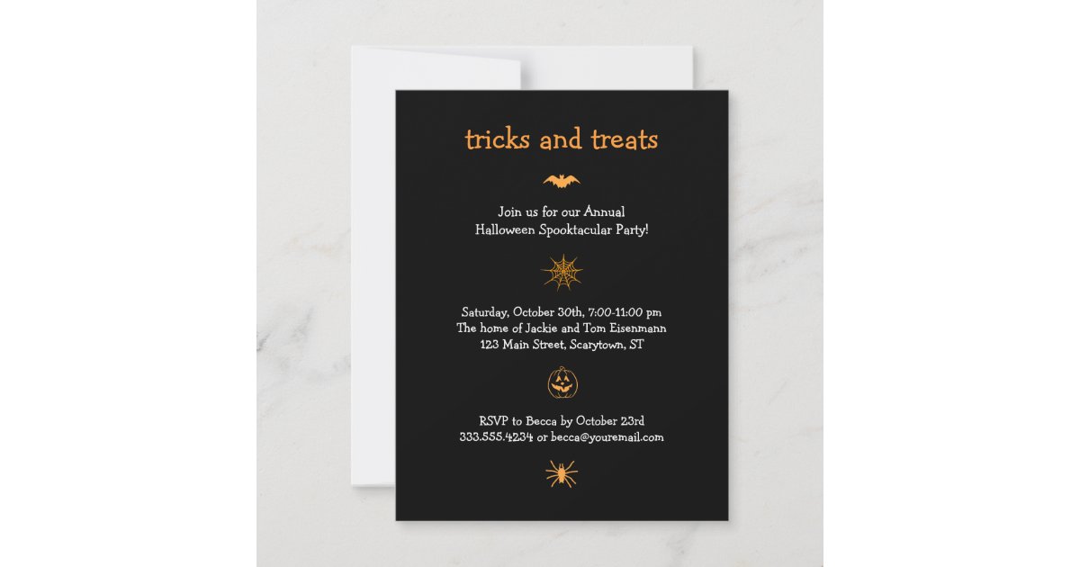 Iconic Halloween Party invitation | Zazzle