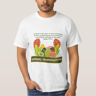 Iconic Homowo Thanksgiving Symbol  White T-shirt