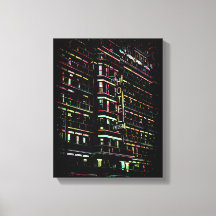 Iconic Hotel Chelsea New York Box Canvas