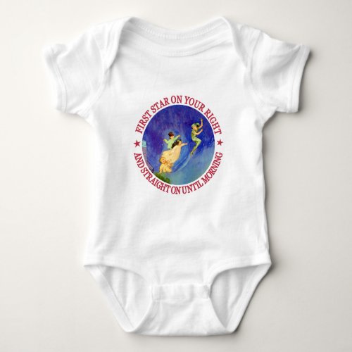 ICONIC IMAGE FROM PETER PAN BABY BODYSUIT