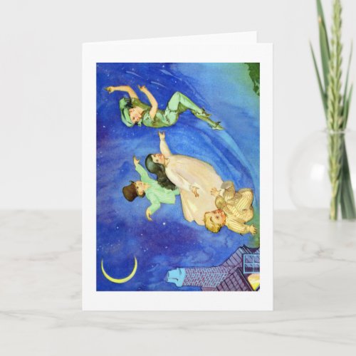 ICONIC IMAGE FROM PETER PAN HOLIDAY CARD