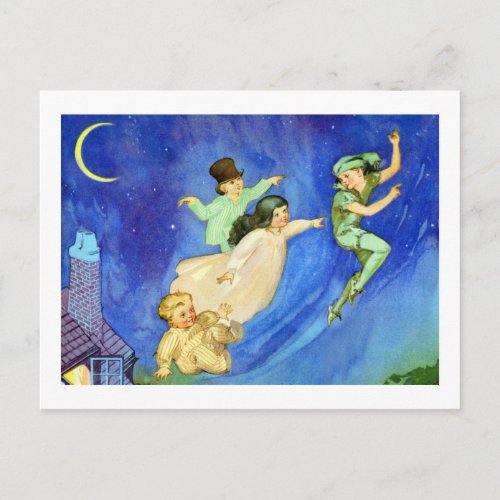 ICONIC IMAGE FROM PETER PAN POSTCARD