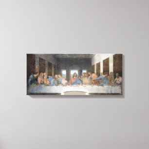Iconic Leonardo da Vinci The Last Supper Canvas Print