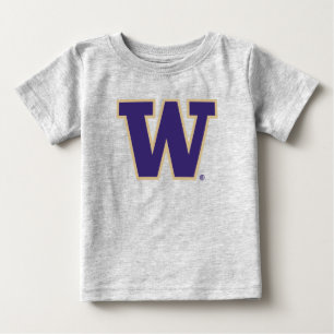 Iconic Letter W   University of Washington Baby T-Shirt