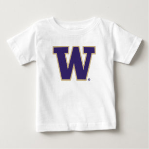 Iconic Letter W   University of Washington Baby T-Shirt