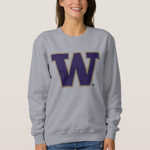 Iconic Letter W   University of Washington Sweatshirt