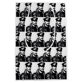 Iconic LGBTQ Gay Leather Daddy Medium Gift Bag